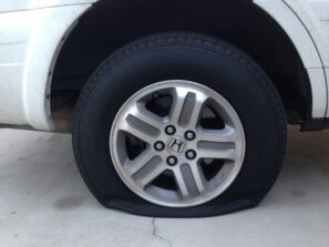flat tire